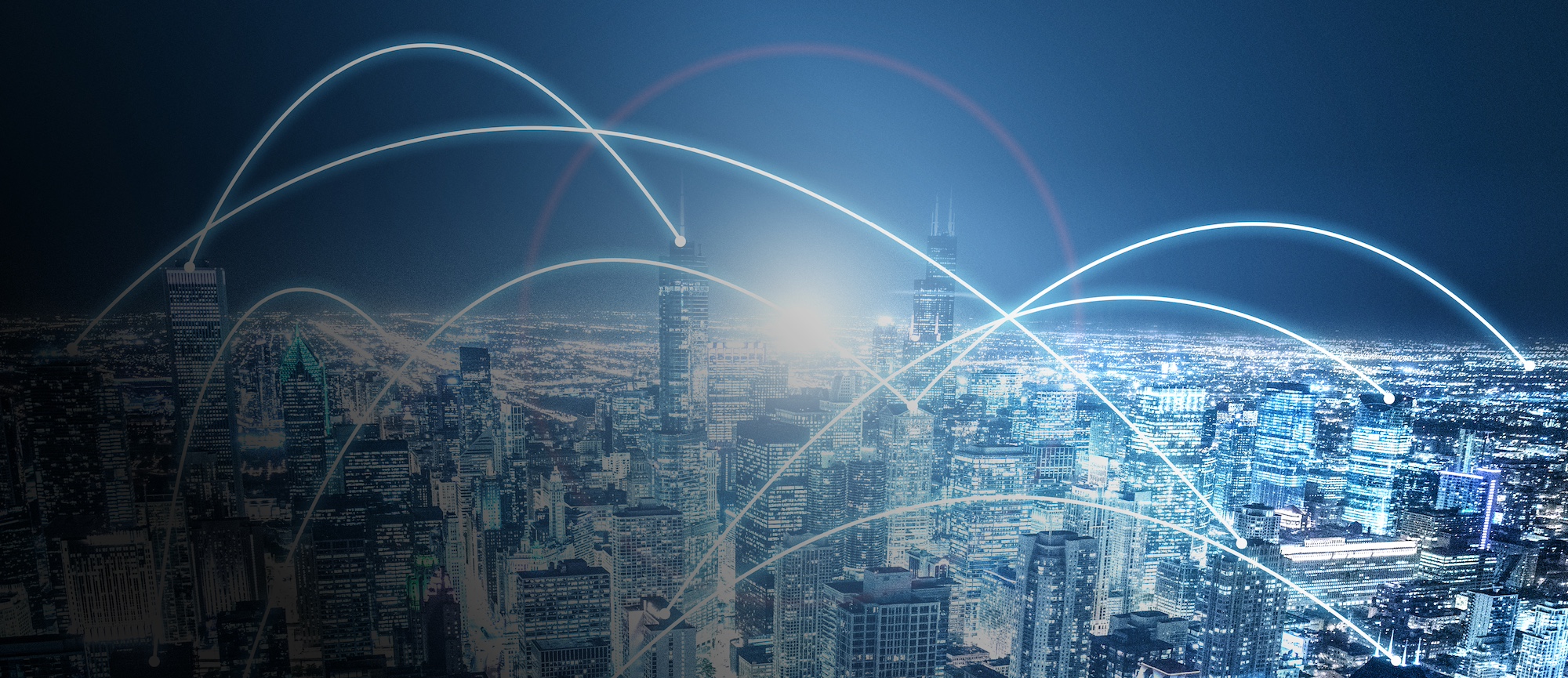 Quantum Corridor fiber network infrastructure connecting Chicago and Indiana